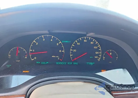 2000 Cadillac Seville Sls z USA, uszkodzony, nr VIN 1G6KS54Y7YU172548